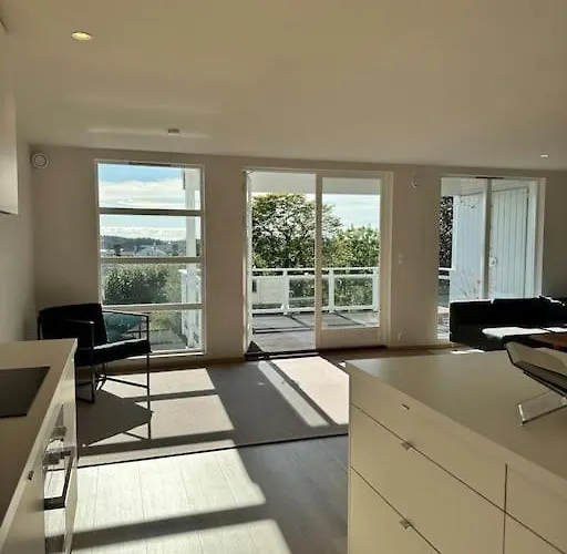 Ny Urban Med Super Utsikt Appartement Haugesund